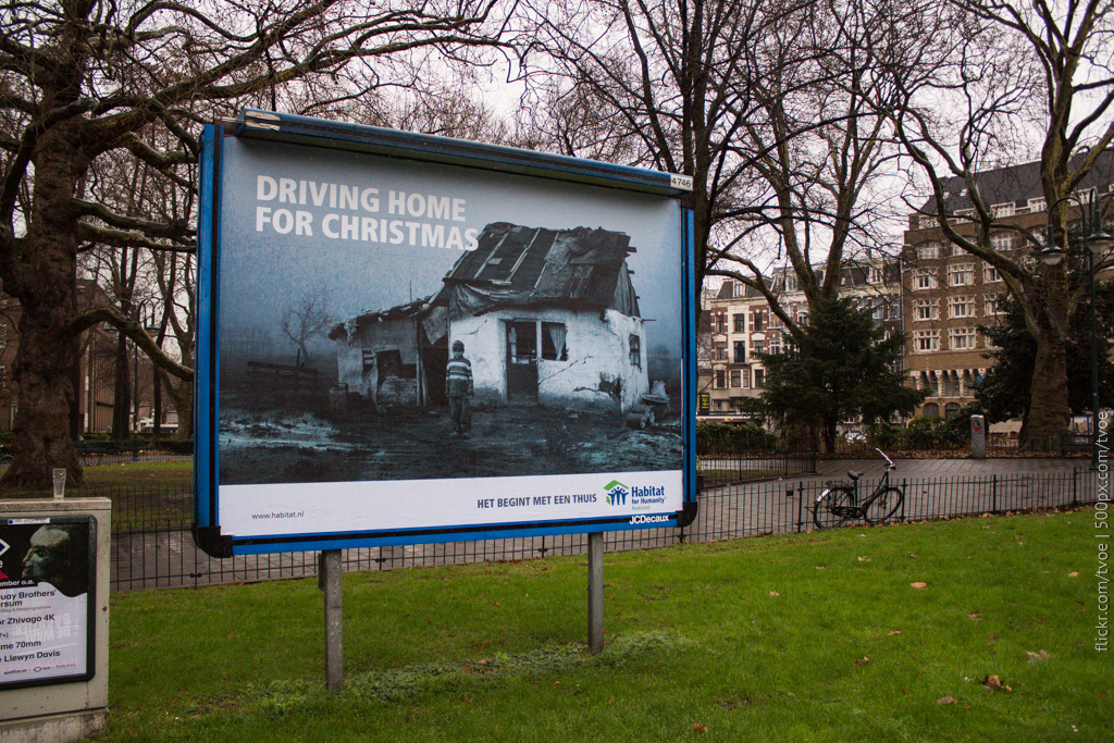 Социальная реклама в Амстердаме