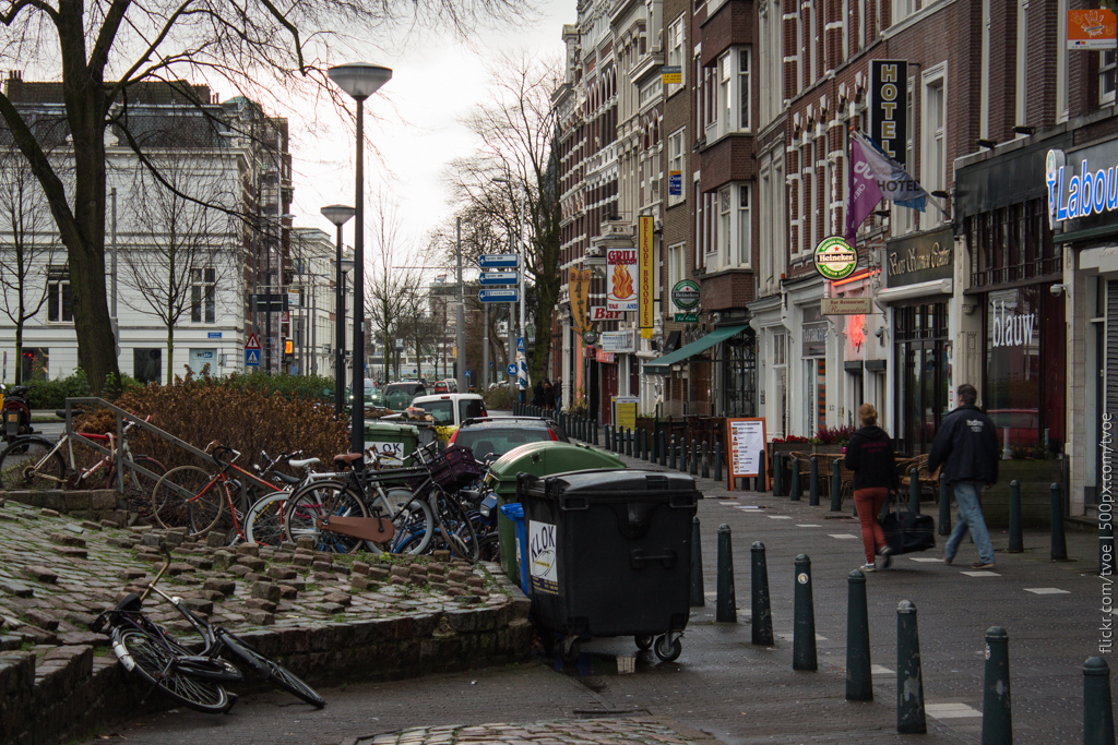 Улица в Роттердаме